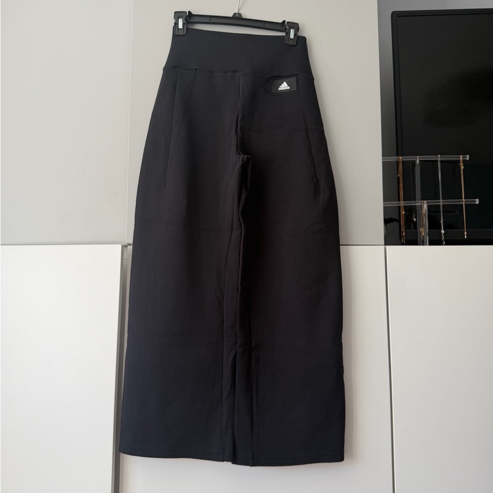 adidas Black Wide-Leg Trousers - Picture 8 of 8